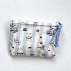 CouldNook Cartoon Animal Print Coin Pouch - Small Storage Accent