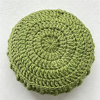 CouldNook Hand Crochet Bellflower Coaster - Floral Heat Resistant Table Decor