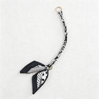 CouldNook 10.24'' Black Series Short Leaf Ribbon Bag Strap - Mini Accent