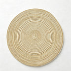 CouldNook Cotton Ball Woven Placemat - Aesthetic Luxe Table Mat