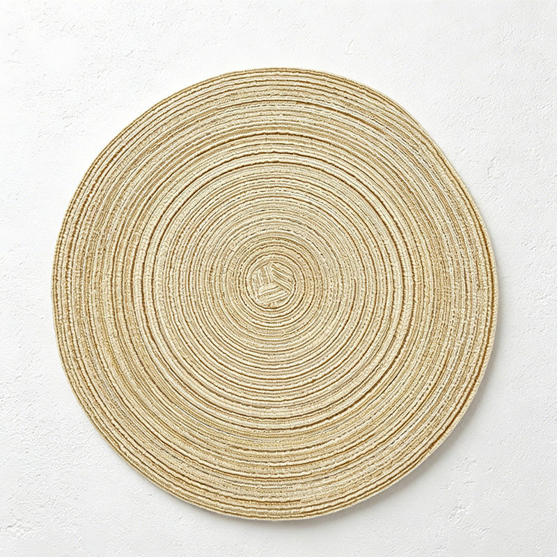 CouldNook Cotton Ball Woven Placemat - Aesthetic Luxe Table Mat