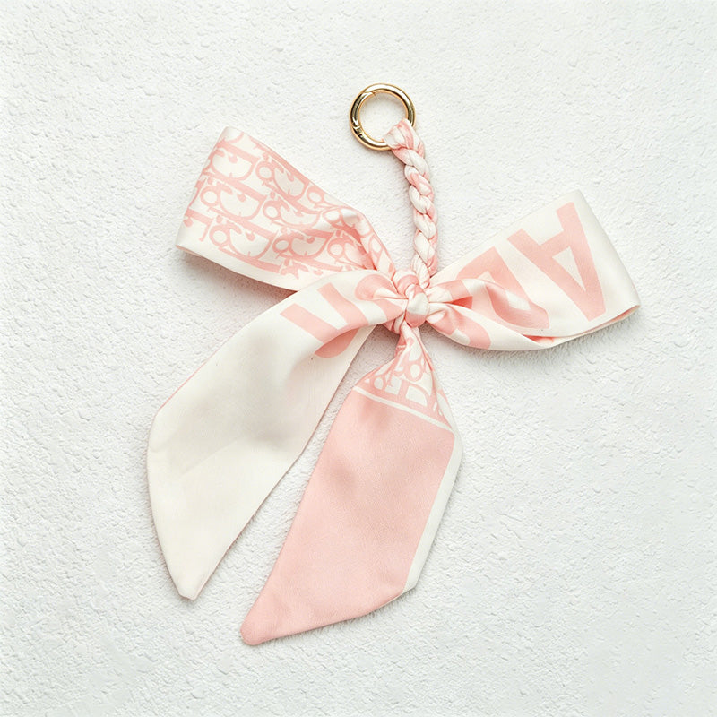 CouldNook Long Tail Bow Bag Charm - Soft Bag Accent