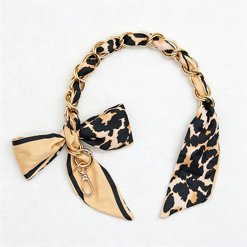 CouldNook 16.54'' Pattern Bow Chain Bag Strap - Everyday Accent