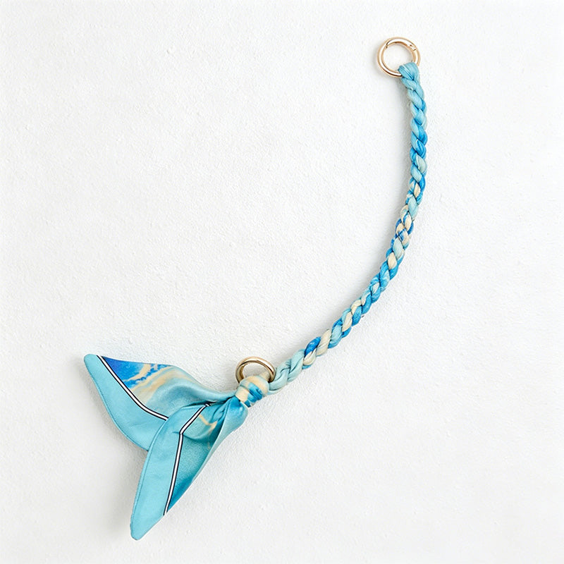 CouldNook 10.24'' Blue Series Short Leaf Ribbon Bag Strap - Mini Accent