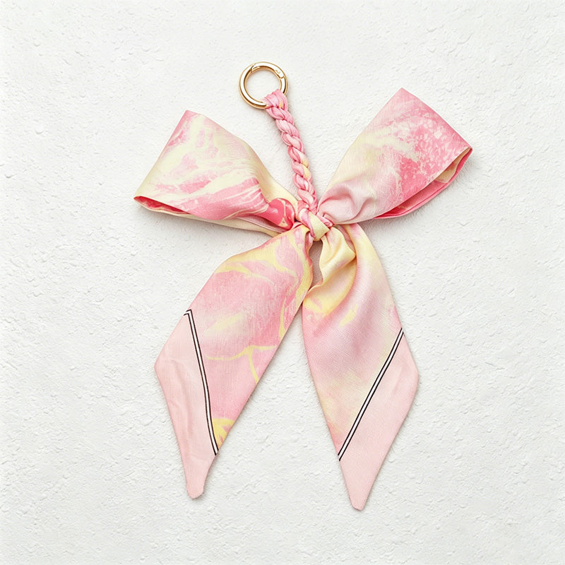 CouldNook Long Tail Bow Bag Charm - Soft Bag Accent