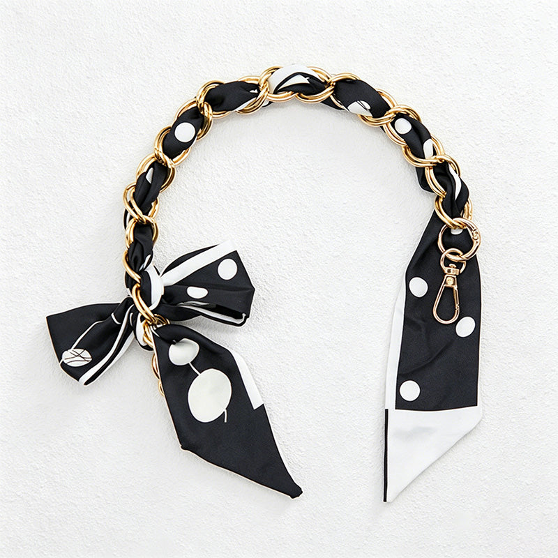 CouldNook 16.54’’ Ribbon Bow Chain Bag Strap - Everyday Accent