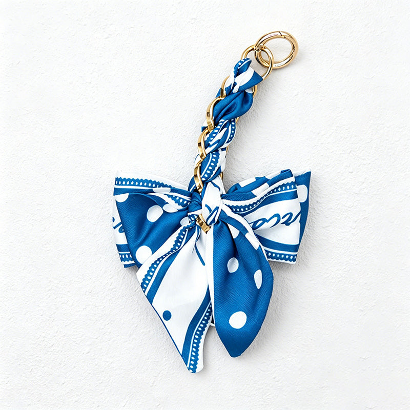 CouldNook 6.69’’ Leaf Pattern Bow Bag Extender - Bag Accent