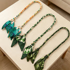 CouldNook 18.89''Braided Leaf Ribbon Bag Strap - Shoulder Accent