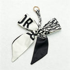 CouldNook Black Series Bow Bag Charm - Soft Bag Accent
