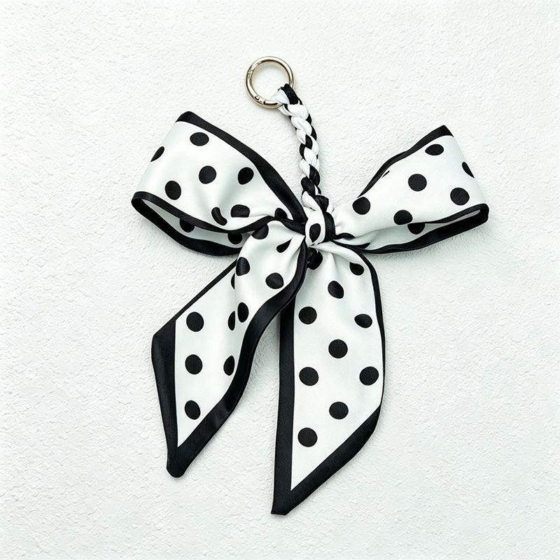 CouldNook Long Tail Bow Bag Charm - Soft Bag Accent