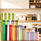 CouldNook Slim Color Bar Food Sealing Clips - Drawer Storage Accent