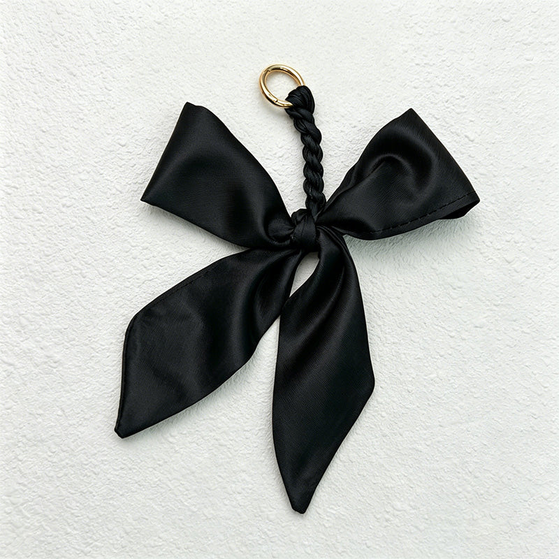 CouldNook Long Tail Bow Bag Charm - Soft Bag Accent