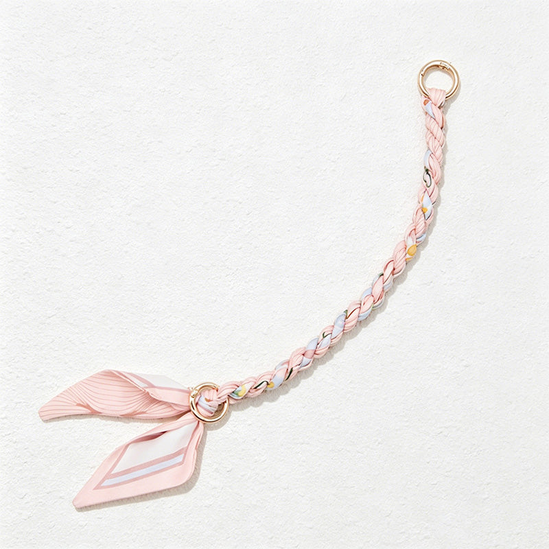 CouldNook 10.24'' Red Series Short Leaf Ribbon Bag Strap - Mini Accent