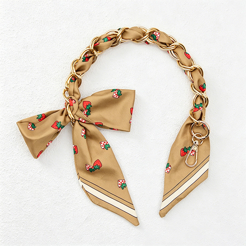 CouldNook 16.54’’ Ribbon Bow Chain Bag Strap - Everyday Accent
