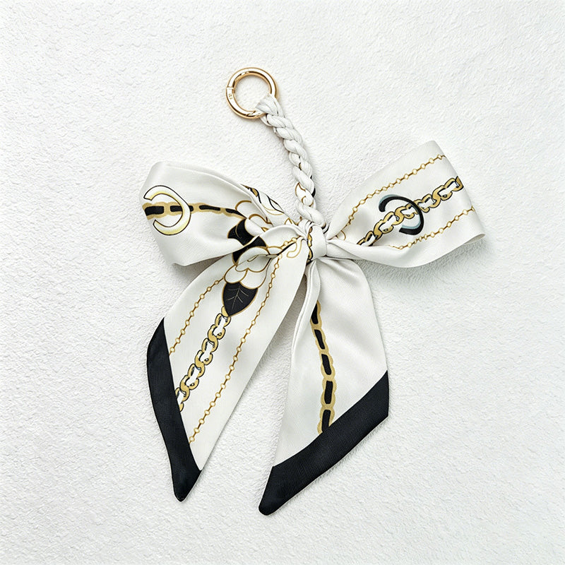 CouldNook Long Tail Bow Bag Charm - Soft Bag Accent
