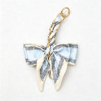 CouldNook 6.69’’ Leaf Pattern Bow Bag Extender - Bag Accent