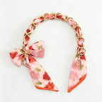 CouldNook 16.54'' Red Series Pattern Bow Chain Bag Strap - Everyday Accent