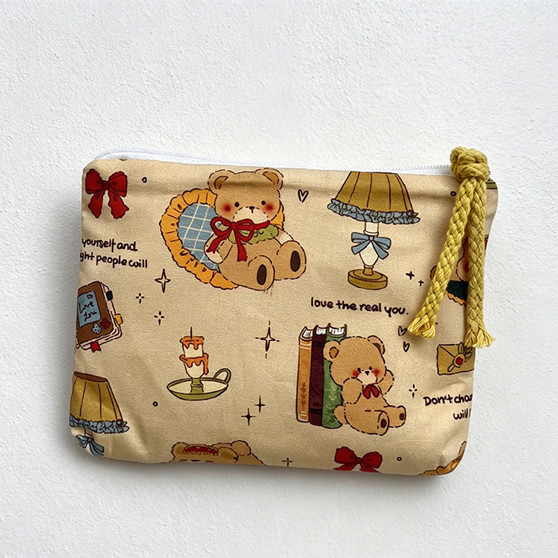 CouldNook Mini Cosmetic Bag Coin Purse - Small Storage Accent