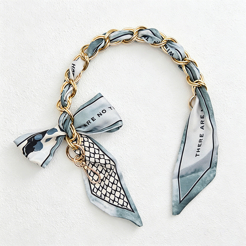 CouldNook 16.54’’ Ribbon Bow Chain Bag Strap - Everyday Accent