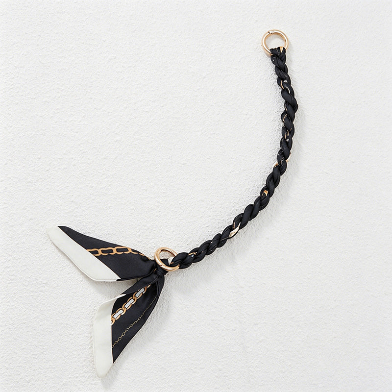 CouldNook 10.24'' Short Leaf Ribbon Bag Strap - Mini Accent