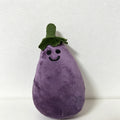 CouldNook Eggplant Plush Bag Charm - Vegetable Accent
