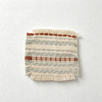 CouldNook Fringed Line Placemat - Soft Bohemian Dining Pad