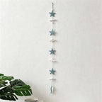 CouldNook Mediterranean Fish & Starfish Hanging - Coastal Shell Ornament
