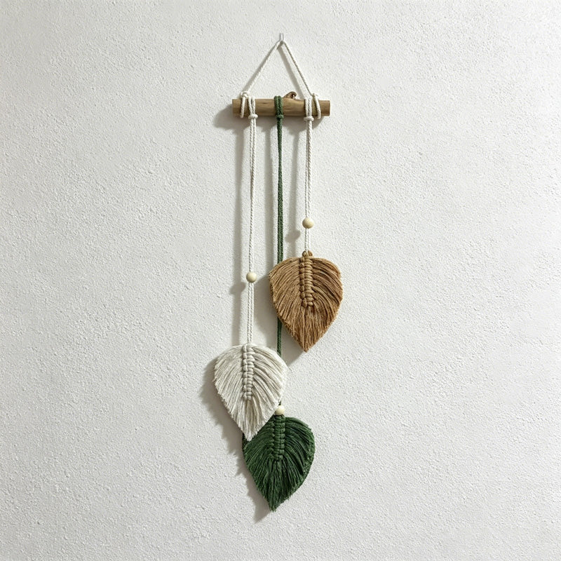 CouldNook Layered Leaf Wall Hanging - Macrame Home Decor