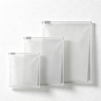 CouldNook Clear Stand Up Zipper Pouch Bags - Practical Room Accent
