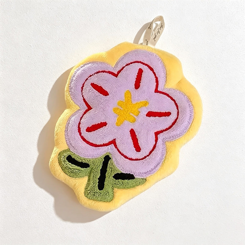 CouldNook Hanging Flower Shape Hanging Towel - Everyday Use Accent
