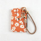 CouldNook Floral Wristlet Card Holder Pouch - Daily Bag Accent
