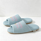 CouldNook Round Open Toe Home Slippers - Everyday Use Accent