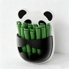 CouldNook Textured Panda Holder Organizer Box - Small Space Helper