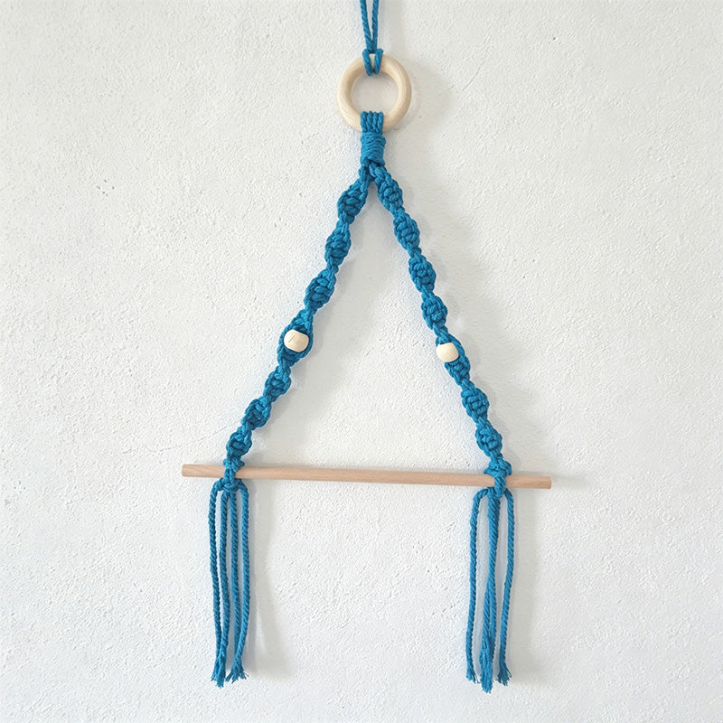 CouldNook Macrame Paper Towel Holder - Kitchen Wall Decor