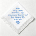 CouldNook Sentiment Handkerchief - Wedding Gift Keepsake