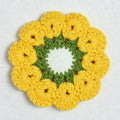 CouldNook Daisy Crochet Coaster - Tabletop Home Accent