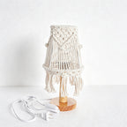 CouldNook Macrame Mini Table Lamp - Cozy Light Shade