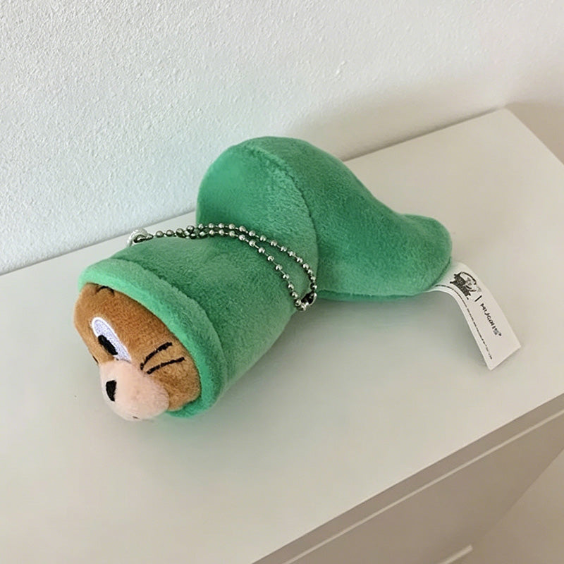 CouldNook Turtle Plush Bag Charm - Shell Character Accent