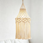 CouldNook Macrame Chandelier Lampshade - Hanging Light Decor