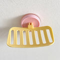 CouldNook Suction Cup Soap Dish - Self-Draining Bathroom Holder