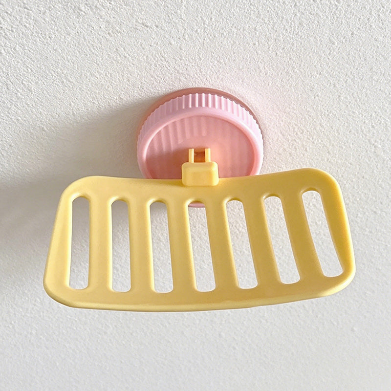 CouldNook Suction Cup Soap Dish - Self-Draining Bathroom Holder