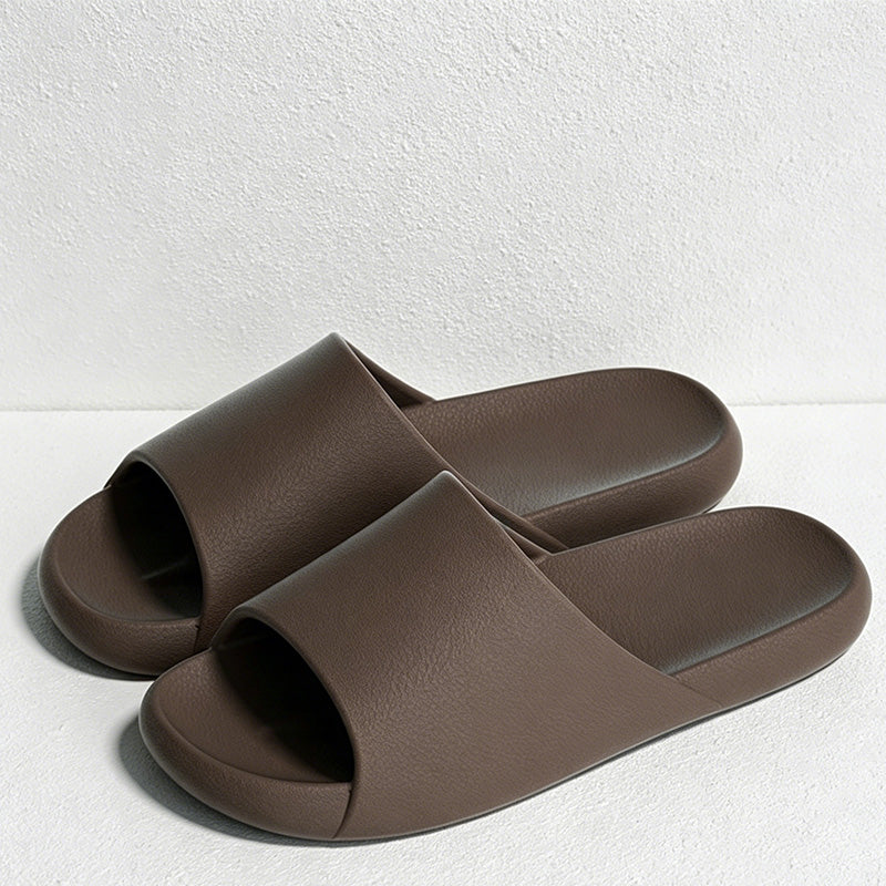 CouldNook Soft EVA Wide Band Slide Slippers - Relaxed Family Accent