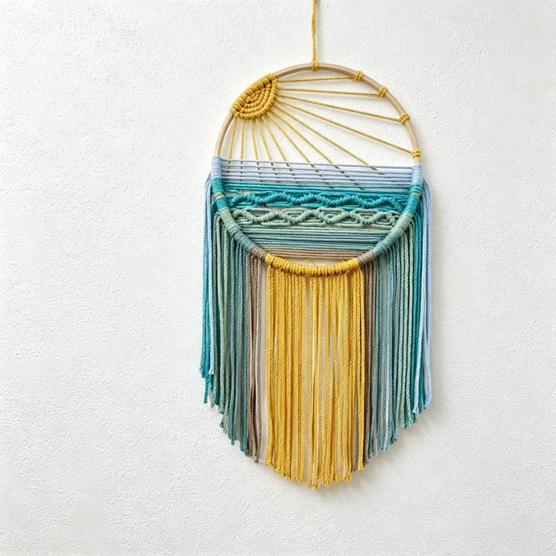 CouldNook Sunset Macrame Wall Hanging - Boho Home Decor