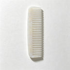 CouldNook Shell Shape Tortoiseshell Pocket Comb - Easy Storage Accent