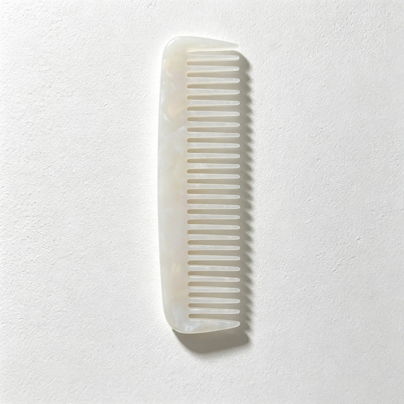 CouldNook Shell Shape Tortoiseshell Pocket Comb - Easy Storage Accent
