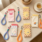 CouldNook Printed Phone Pouch with Wrist Strap - Carry Accent