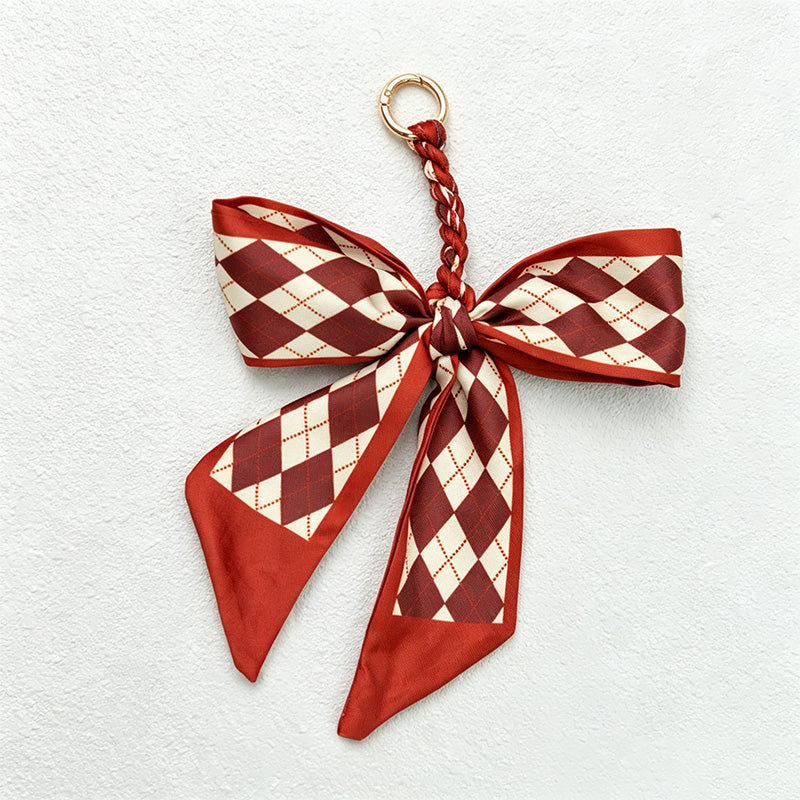 CouldNook Long Tail Bow Bag Charm - Soft Bag Accent