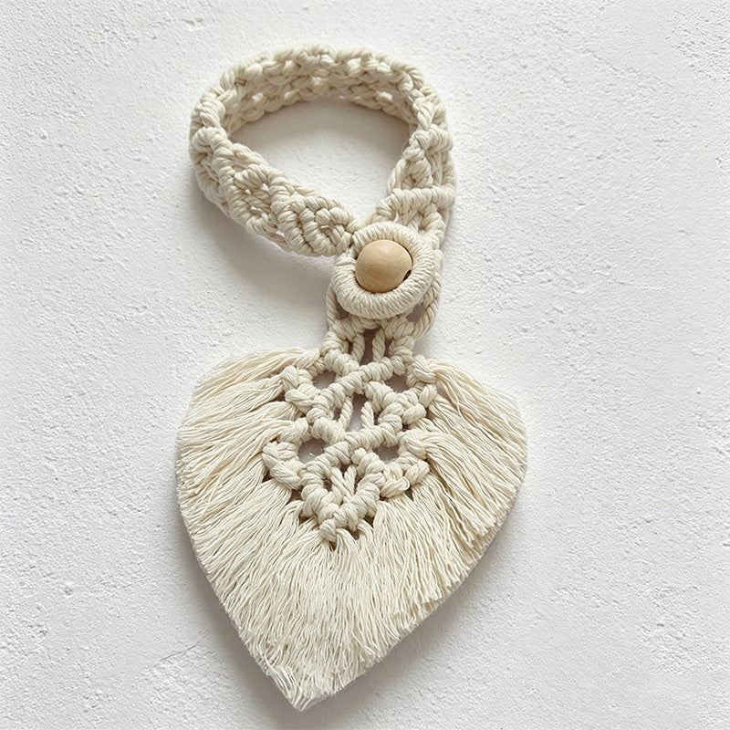 CouldNook Macrame Curtain Tieback - Window Drapery Accent