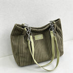 CouldNook Pleated Shoulder Tote Bag - Vanity Carry Accent