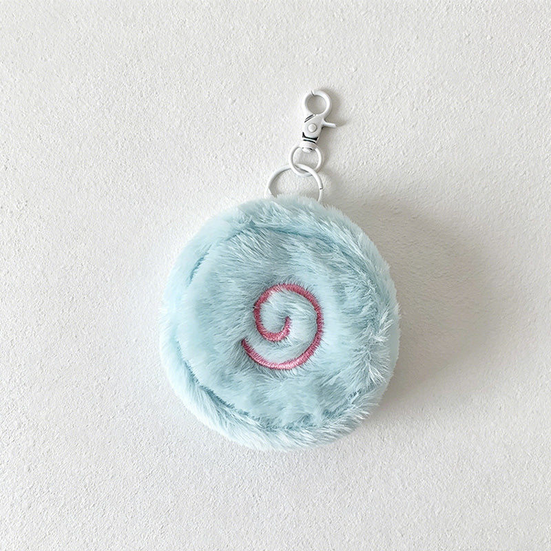 CouldNook Swirl Plush Mini Coin Pouch - Bag Accent